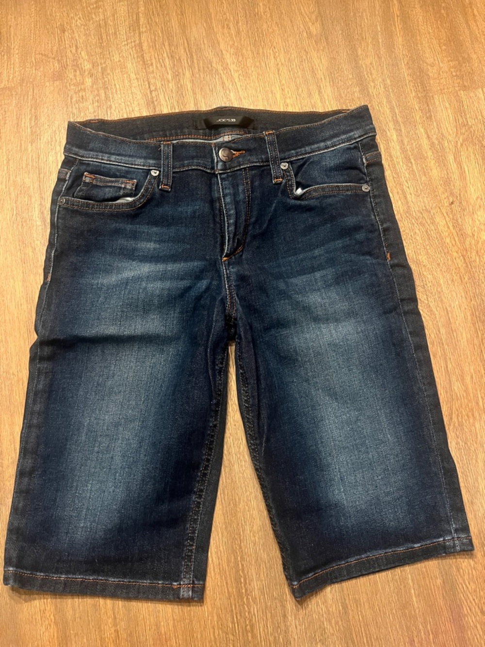 Joe’s Jeans Dark Blue Women's Denim Bermuda / biker Shorts -